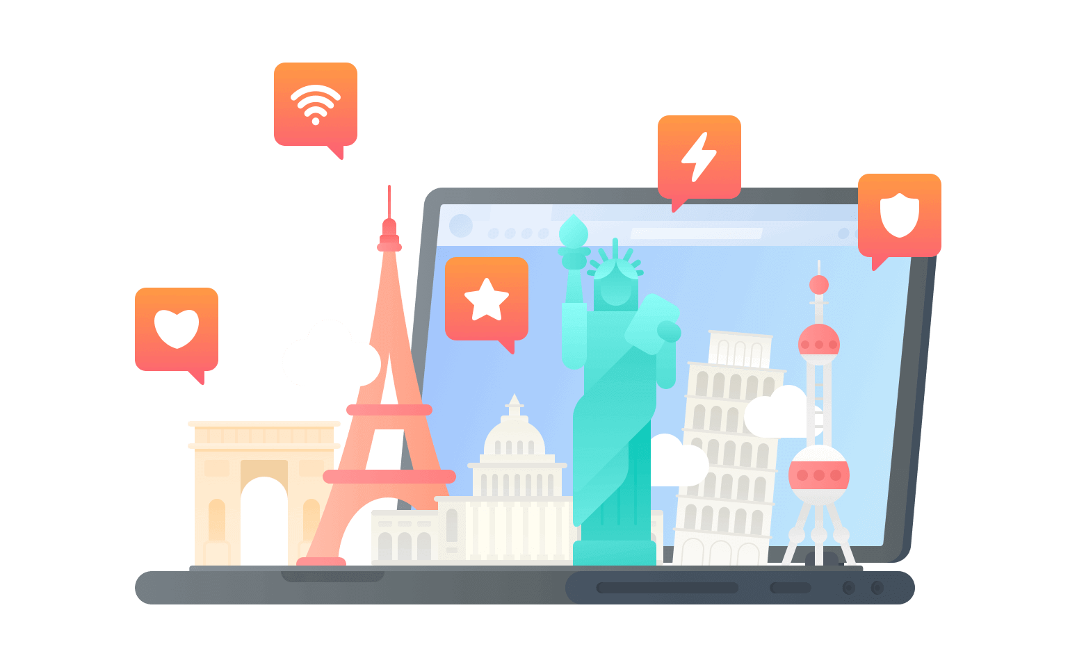 在克罗地亚连接到中国的代理 - 海龟VPN
